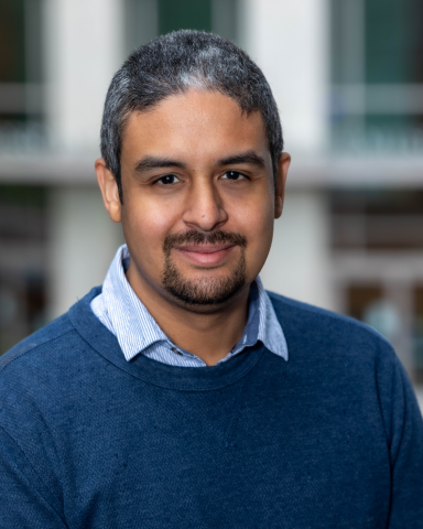 A headshot of Alberto Medina, Communications Team Lead